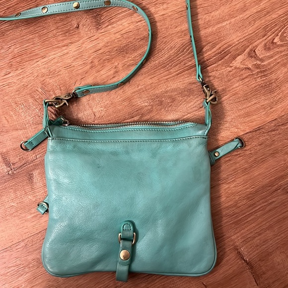 Sabina New York genuine leather crossbody bag - Picture 4 of 6